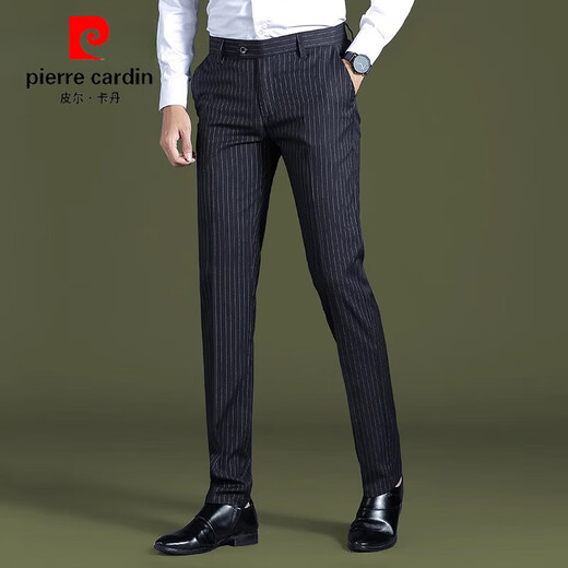 Pantalon à rayures Pierre Cardin pour hommes 2025 Nouveau pantalon stimulant slim sale