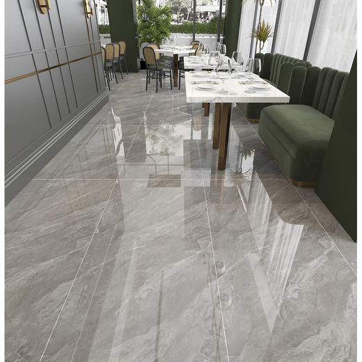 Carreaux de marbre Sanqihu 1200x600 carreaux de sol entier carreaux muraux brillants modernes simples grand panneau fond de mur jazz blanc 12806 600x1200