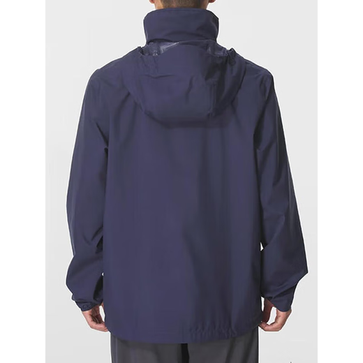 
Adidas Jacket Men's 2025 Spring New Sportswear Woven Outdoor Hooded Men's Top Jacket J JY0477 Hidden Blue 3XL