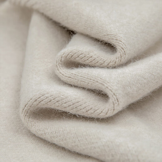 Sibaishe Single-breasted Knitted Cardigan Women's 2026 Spring New Round Neck Loose Warm Sweater Jacket