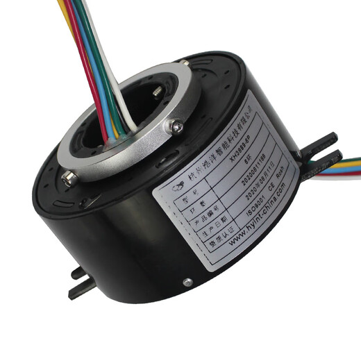 Ni Zhier maßgeschneiderter Schlupfring Leitfähiger Schlupfkollektor Ring XH3899 Innendurchmesser 38.1 Außendurchmesser 99 Multi-Channel-Multi-Channel-Watersiger und hoher Widerstand 12-Wire-12-Wire-Verdrahtung.