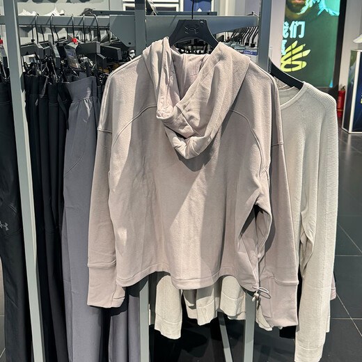 安德玛（Under Armour）秋冬Meridian女士上衣连帽保暖健身训练运动外套1389527 1389527-015 S
