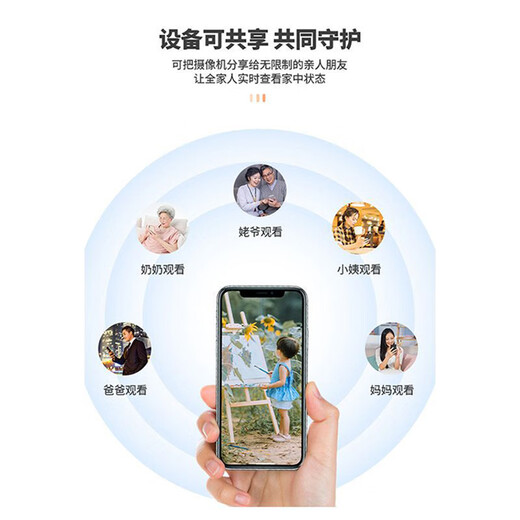 Shangyun seetong Tianshitong solution monitoring set 4 million wired POE powered high-definition night vision home indoor dome camera intercom shop commercial mobile phone remote 5 million pixel 1-way camera - focal length optional contact customer service notes 2T