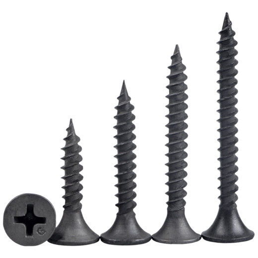 Yonglishang self-tapping screws, wall plate nails, keel self-tapping cross flat head self-tapping screws, high-strength dry wall nailing wood screws, high-strength M4.2*40 (100 pieces)