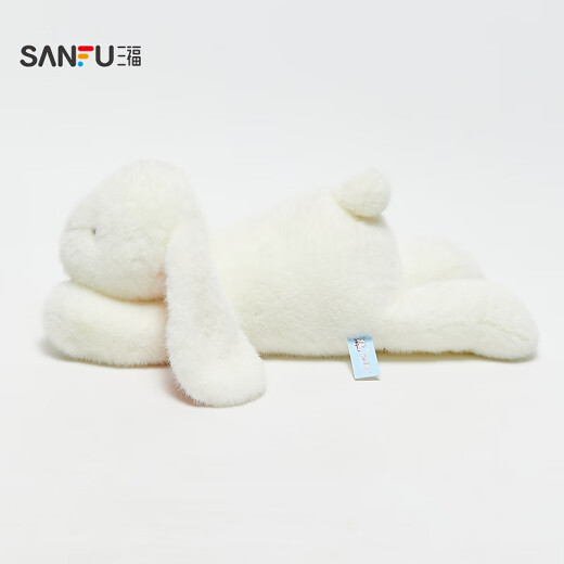 三福趴趴小动物公仔50cm 可爱趣味创意毛绒玩具玩偶500120 棕狗 50-59厘米