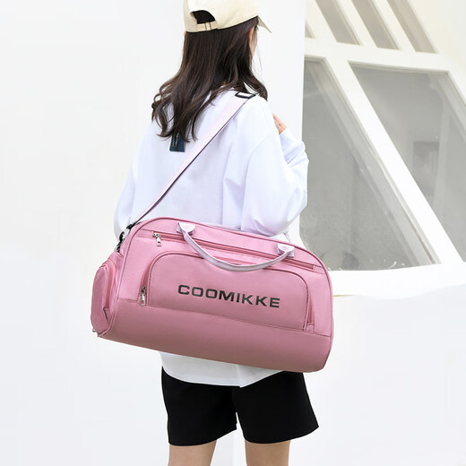 Neue multifunktionale unabhängige Schuh-Aufbewahrungs-Reisetasche Kurzstrecken lässig modische Handtasche für Frauen, die Yoga-Fitness-Tasche grau schwimmen