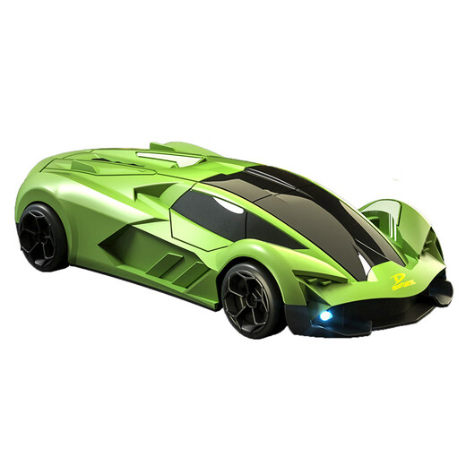 Zhouke children's remote control drift car professional high-speed racing four-wheel drive variable speed car model boys and children electric car Mercedes remote control racing car green three-speed transmission / two sets of batteries