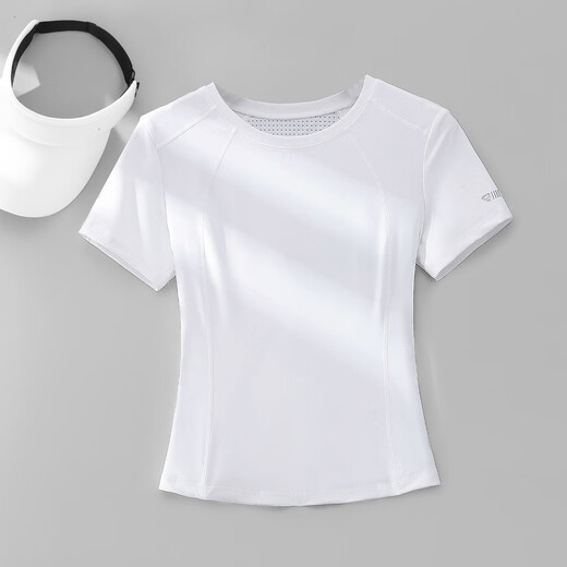 
PHIGEER sports top for women 2025 high-end new style rear pockets can hold mobile phone quick drying clothes running fitness short-sleeved T-shirt Daizi short-sleeved short-sleeved [rear pocket mesh quick-drying breathable] XL [recommended 118-130Jin [Jin equals 0.5 kg]]