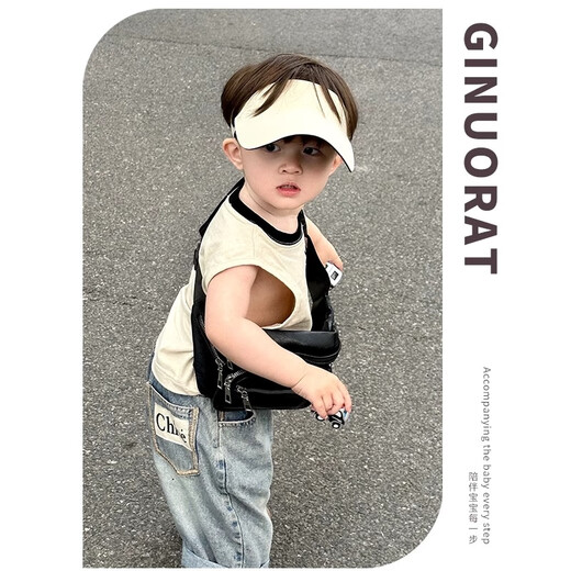 Chino-Ratten-Kinder Sandalen Jungen 2025 Sommer-Säugling und junge Mädchen 1-3 Jahre alte Strandschuhe Tasche Zehen Sommer Trail Schuhe Schwarz und Weiß [1,0-Klasse] Größe 23 (geeignet für Fußlänge 13,2-13,7 cm)