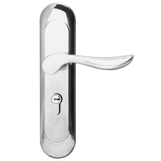 Serrure de porte intérieure réglable et trou non modifié chambre chambre maison maison silencieuse à l'ancienne universelle en bois serrure à main en acier inoxydable 13548 3550 mm