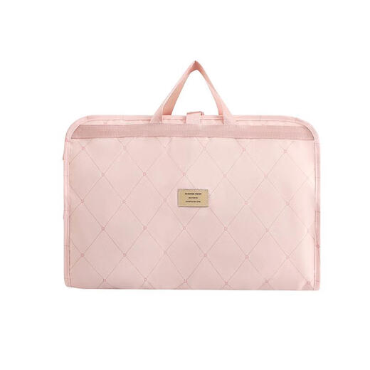 JCZS日本旅行收纳袋贴身内衣服物行李箱便携整理包感七合一大容量 【粉色】短途/轻量出行新方式