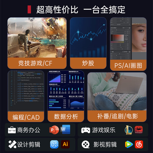 戴睿（dere）云翼系列 国家补贴笔记本电脑 15.6英寸高性能商务办公旗舰轻薄本 大学生游戏娱乐手提本16G 512G