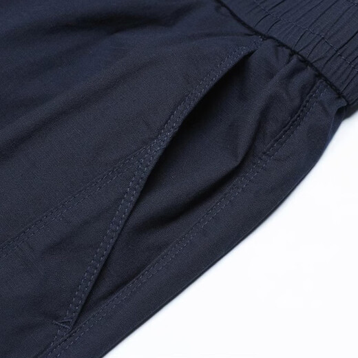 Catman Casual Pants Men's Spring and Autumn Youth Sports Outdoor Overalls Waterproof Lightweight Straight Pants Navy Blue L