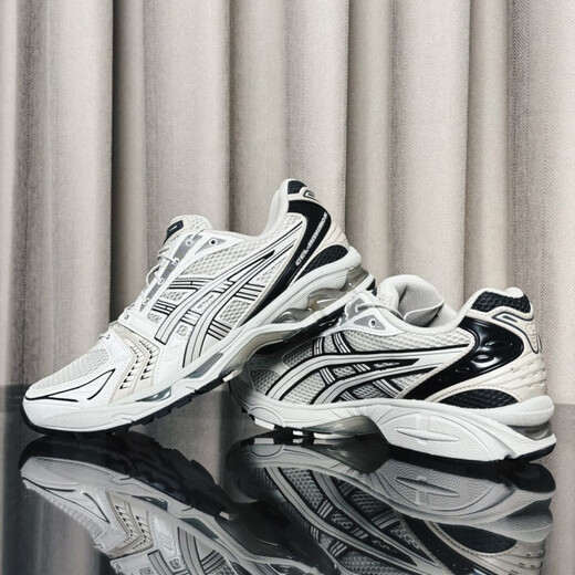 亚瑟士（asics）kayano14男女复古时尚跑步鞋低帮透气运动鞋1203A549官方旗舰 1203A549-021-烟灰- 36 =225mm偏小半码