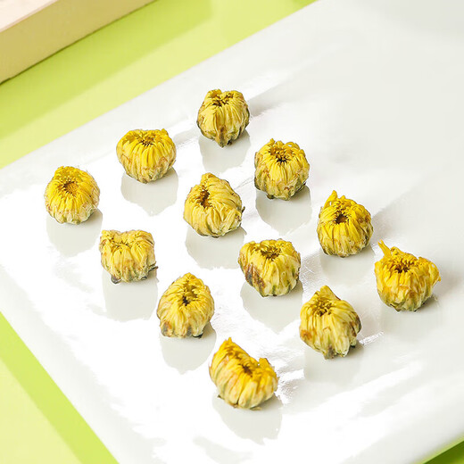 Fetal chrysanthemum tea, no sulfur smoked, no additives, can be used with chrysanthemum, wolfberry, cassia seed tea, soaked in water and drink herbal tea, fetal chrysanthemum 2 cans 60g