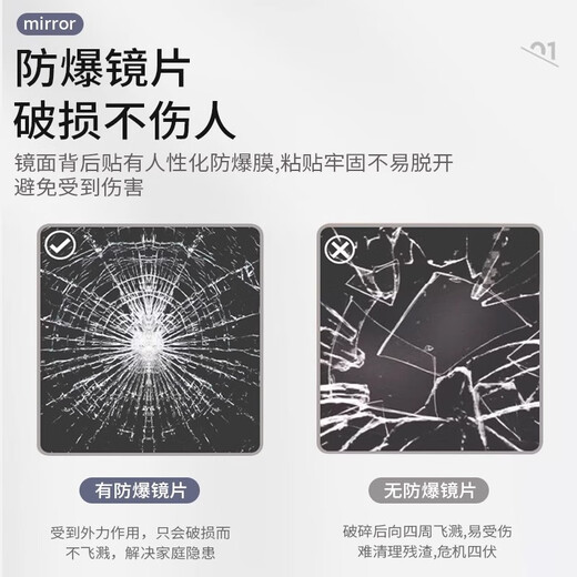 栖音阁舞蹈镜家用可移动跳舞全身镜健身瑜伽落地穿衣镜舞蹈室带轮大镜子