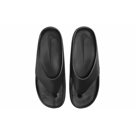 耐克（NIKE）CalmFlipFlopFLIPFLOP柔软防磨防滑人字拖鞋男女同款黑色 黑色 41