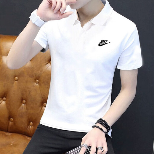 耐克（NIKE）POLO衫男 夏季新款官方舰店运动服透气快干T恤翻领休闲短袖男 FN3895-100/新款/正常尺码 M 170/88A