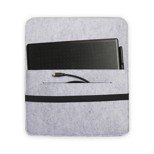 Wacom original digital tablet package CTL472 671 672 6100 Yingtuo PTH660 hand-painted board protective cover protection package CTL480/CTH480 felt bag Send pen 0x0cm