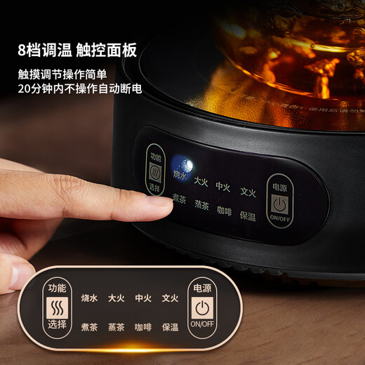 Mingguang 2025 new tea kettle electric ceramic stove tea kettle small kettle tea stove health kettle