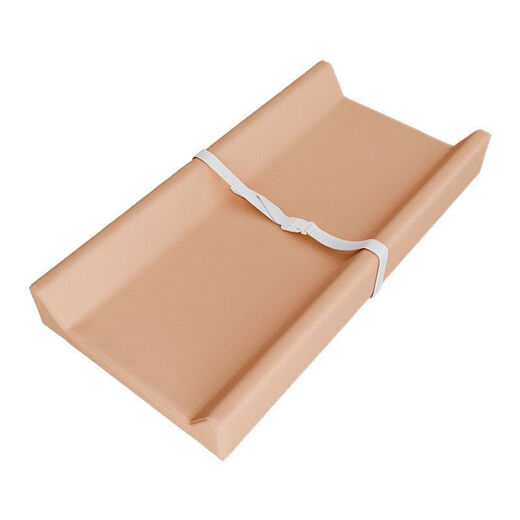 PU baby changing pad portable nursing changing table baby massage touch pad processing 1 piece light orange PU compressed diaper pad 80*40*10CM