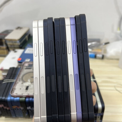 Apple 13 original disassembled back cover glass middle frame back shell iPhone 12 disassembled glass case assembly 2nd hand 12 original disassembled back shell 9 new (US version) white screen glue battery glue button tray