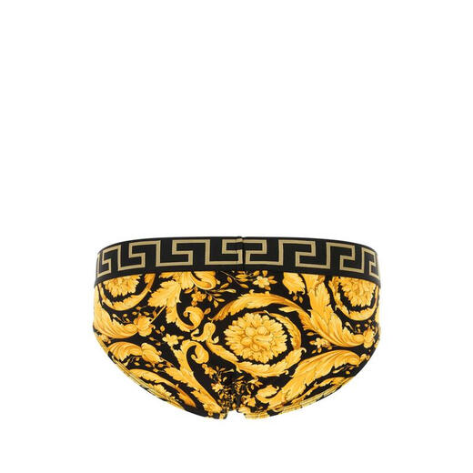 范思哲（VERSACE）男士内裤高舒适度泳裤Barocco SS92标志性设计休闲内衣海滩度假 花色 均码 |4