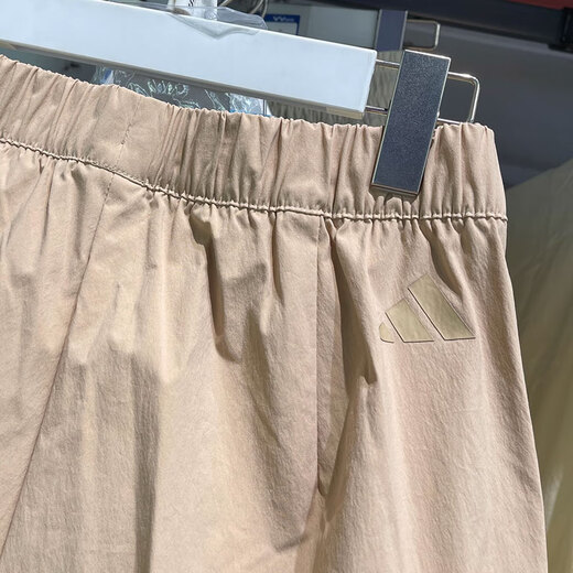 阿迪达斯 （adidas）短裤女裤2025夏季新款运动裤工装风舒适透气休闲短裤子 JL9274卡其色 M