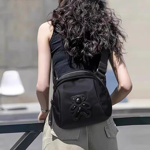 GPHF Японский GPHF Light Luxury Crossbody Bag Women's Women's Bag Mardy Brand Loolweight Shell Bag Sagce Mini Mini Mobile Phone Back Black (без пакета на молнии на спине)