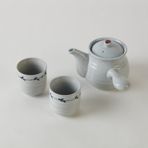 NITORI home furnishing cup tea set Japanese tea drinking ceramic one pot two cups tea set tea set HL one pot two cups