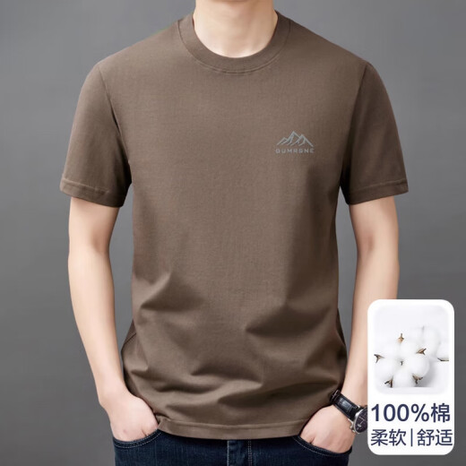
Pierre cardin pure cotton short-sleeved T-shirt for men's trendy round neck half-sleeved top for summer thin casual cool T-shirt for men 9929 Lake Blue M 165 Suggestion 90-120Jin [Jin equals 0.5 kg]