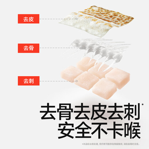 Akita Manman Atlantic cod diced raw cut 200g high-protein, fresh, peeled and de-thorned, enjoy baby recipes