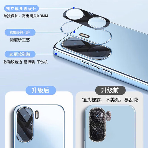 Fanhang suitable for Redmi turbo4pro mobile phone case new turbo4 electroplated frosted all-inclusive anti-fall protective cover Xiaomi redmi Turbo4Pro comes with lens film high-end graphite black with lens film all-inclusive | frosted anti-fingerprint backplate Redmi Turbo4Pro