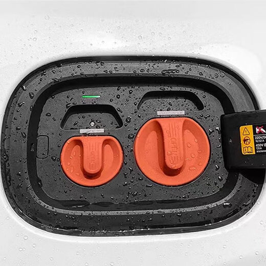 Litian car charging port protective cover dust plug suitable for Changan dark blue sl03 waxy corn Lumin Benben estar slow charging port silicone magnetic protective cover black 1 standard