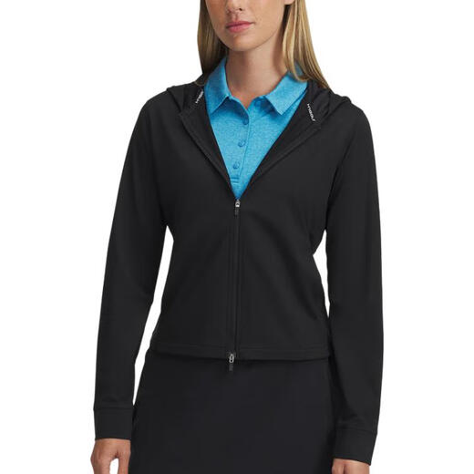 Under Armor Pilates Zipper Slim Fit Comfort Long Sleeve Jacket Women's Black Black S