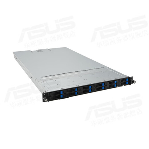华硕RS500A-E12-RS12U 单路4代霄龙服务器 1U机架式服务器主机 高性能计算存储服务器 单路 9754 2.25G 128核256线程 256G内存/1T固态/集显