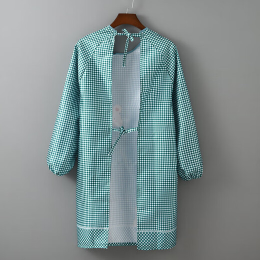 Summer delgada de cuero de durazno de cuero ropa de manga larga para cocina para hombres y mujeres delantera de trabajo de trabajo adulto