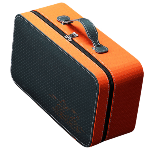 Xianjuren high-end gilt glazed cloud and mist travel kung fu tea set simple complete set of tureens and fair cups teacup gift box Phnom Penh Bingyun hand-grabbed tureen set dry brewing table 7 pieces