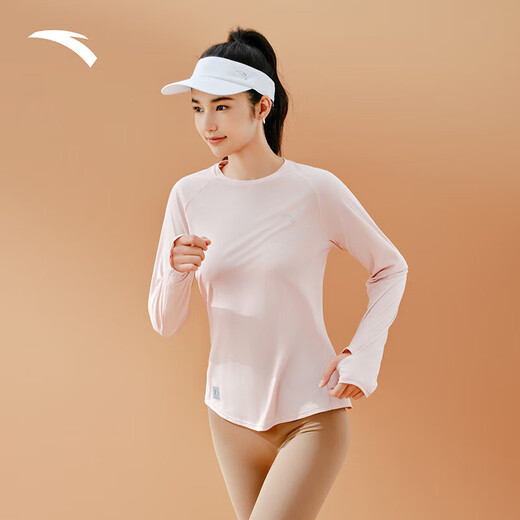 ANTA Quick-drying Master丨Running sports t-shirt long-sleeved women's autumn new sweat-absorbent breathable training fitness top