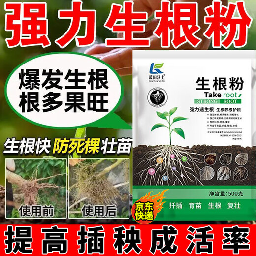 Powerful Rooting Powder Rapid Rooting and Seedling Strengthening Agent Rooting Powder Rapid Rooting Powerful Rooting Liquid Rooting Powder for Transplanting Rooting Powder 1Jin Jin is equal to 0.5kg, packed in 2 packs