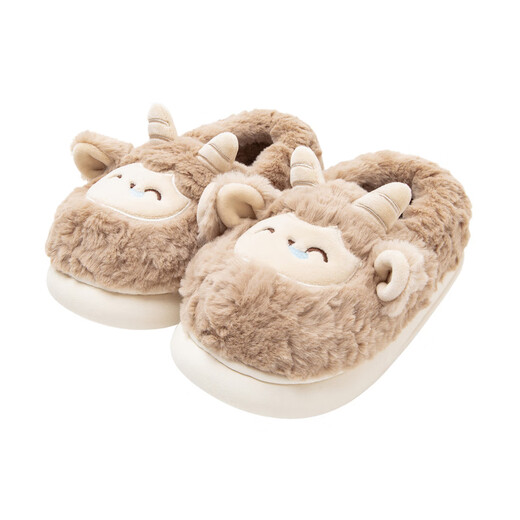 Mini Bara Mini Bara Cute style soft and elastic comfortable lining for boys and girls home cotton slippers