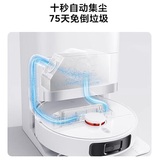 Xiaomi Mijia All-Round-Fegelung und Wischung Roboter 2 Automatisches intelligentes Aufräumen auf und ab Wasserwäsche und Wischung integriert mit Heim