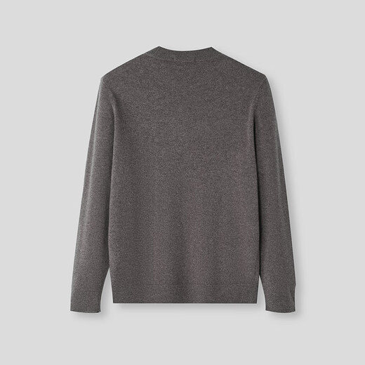 Heilan House (HLA) cardigan men's 25 autumn and winter new style half turtleneck pullover warm slim stylish top men's sweater medium gray pattern J4 S /165 recommended 57~62kg