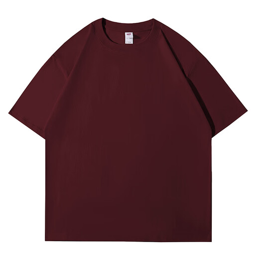 Bailando con el lobo 651-700 hombres y mujeres algodón puro de algodón puro verano de manga corta suelta y de moda camiseta simple 695 blanco m 80-115jin [Jin iguala 0.5 kg]