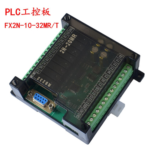 Plc industrial control board domestic controller fx2n-10/14/20/24/32/mr/mt serial port programmable simple single board FX2N-10MT none