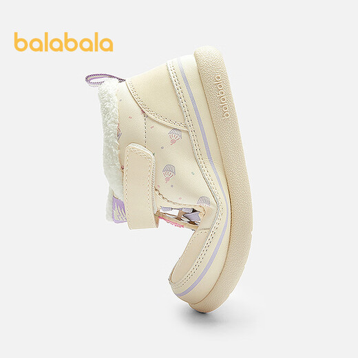 Balabala children's shoes toddler shoes baby shoes men's and women's shoes sneakers 2025 autumn and winter new children's shoes plus velvet 209425144208