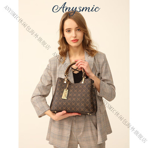 Anymic Bag Bag Women's Luxury Bag Bag Bag Bag Women's 2025 NUEVA Fashion One-Ho-Ho-Ho-Ho-Ho-Ho-Ho-House Diagonal Slide Bag Women's Bronze