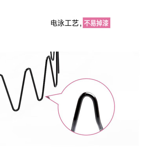 Dingjing headband for face washing, black non-slip wavy invisible headband for men with short hair and broken hair organizer