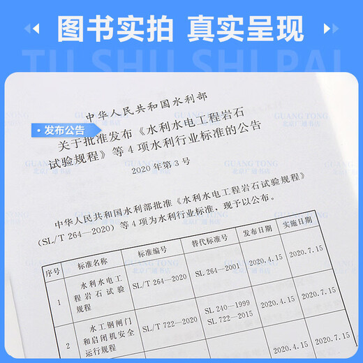 New standard SL/T 794-2020 Dike Project Safety Monitoring Technical Regulations Implemented on July 15, 2020 China Water Conservancy and Hydropower Publishing House Hydropower Publishing House