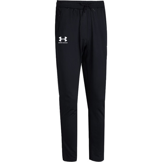 UNDERARMOR Men's Pants 2025 Winter New Sports Pants Fitness Training Pants Loose and Lightweight Black Straight Pants Men's Knitted Straight-Pocket Zipper-Black 2XL (185) /94A